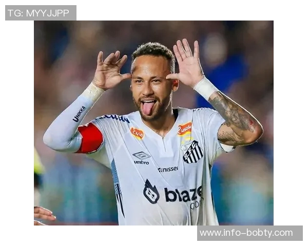 内马尔因伤缺阵携女儿现身球场为桑托斯加油助威